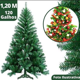 ÁRVORE NATAL 1.20M 120 GALHOS CX 1PÇ