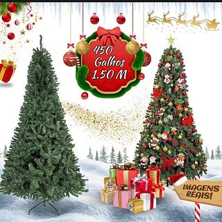 ÁRVORE NATAL 1.50CM CX 1 PÇ