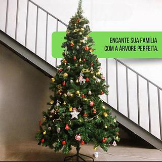 ÁRVORE NATAL 2.4CM CX 1PÇ