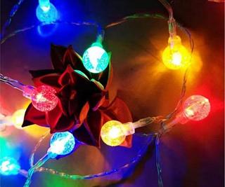 VARAL BOLINHAS CRISTAL COLORIDO CX 60PC