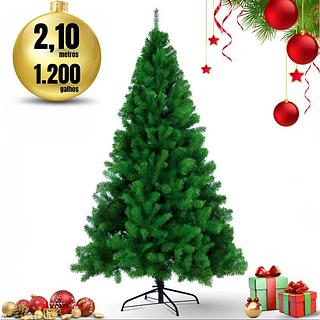 ÁRVORE NATAL 2.10CM CX 1PÇ