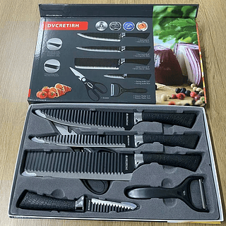 KIT DE FACAS 6 PEÇAS