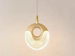 LUSTRE OVAL CRISTAL CX 20 PÇS