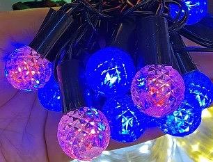 VARAL MINI LAMPADAS CRISTAL CX 100PC