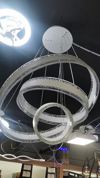 LUSTRE 3 ANÉIS FRIOS